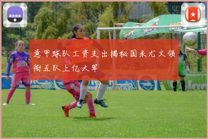 意甲球队工资支出揭秘国米尤文领衔五队上亿大军